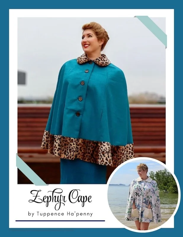 Zephyr Cape — Tuppence Ha'penny Vintage